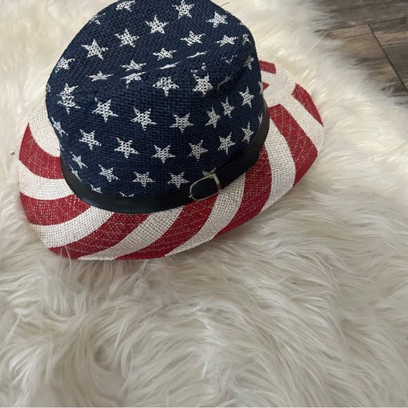 Patriotic Star and Stripe Hat - Picture 1 of 2